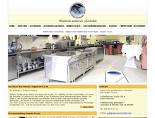 Tablet Screenshot of angelo-kochschule.com